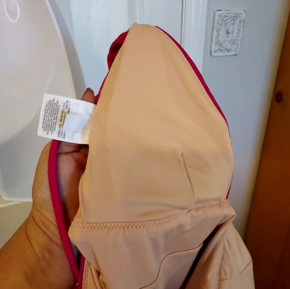 J. Crew Deep V-Neck French One-Piece Mauve Pink sz 0 Preppy - Picture 10 of 15